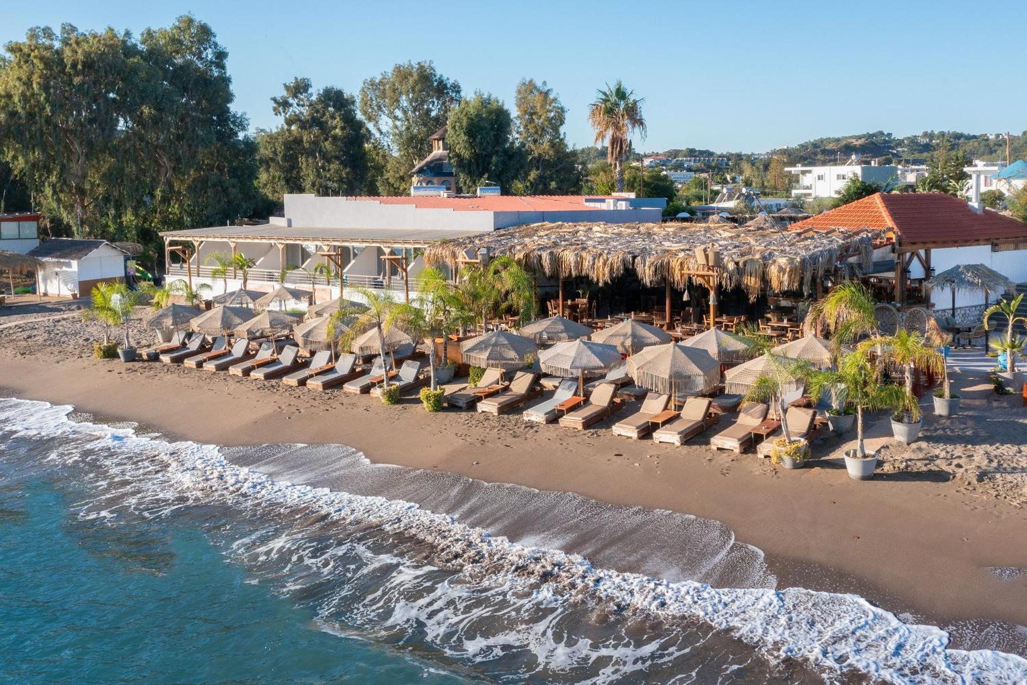 Aquarius Beach Hotel Faliraki Bagian luar foto