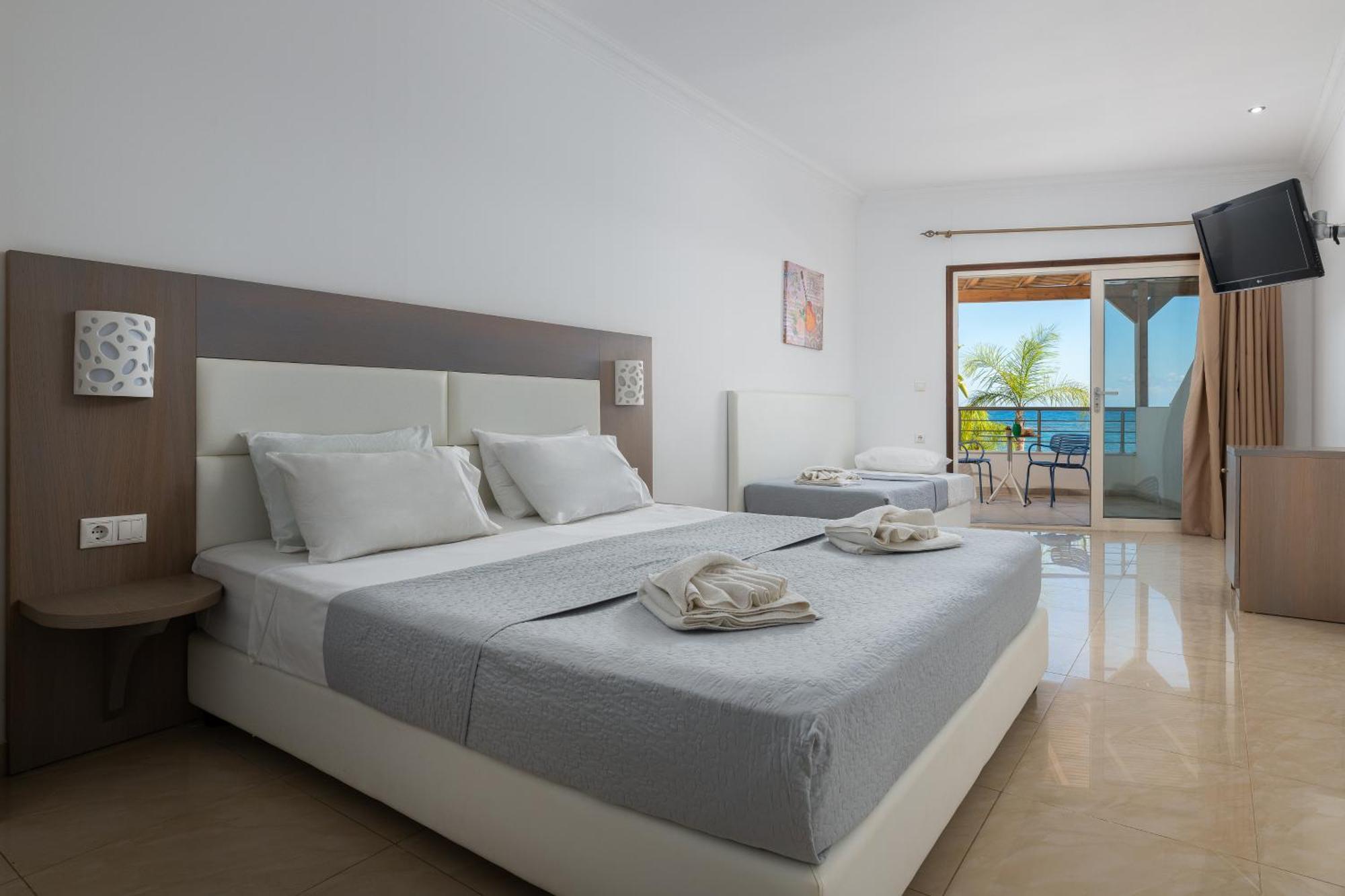 Aquarius Beach Hotel Faliraki Bagian luar foto